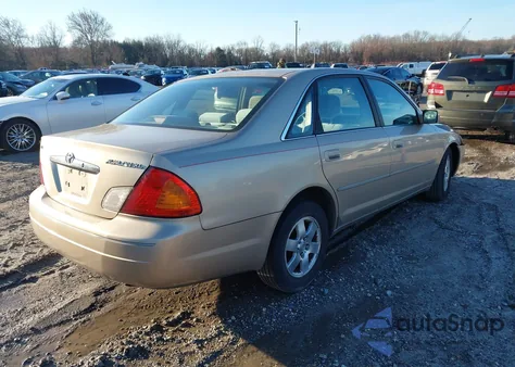 2002 Toyota Avalon Xl from USA, damaged, VIN 4T1BF28B92U200116